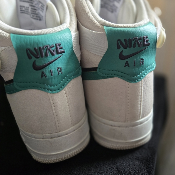 Nike Air Force 1 High SE Women's High Top Shoes 82 Series Neptune Green Sz 9 - Picture 4 of 10